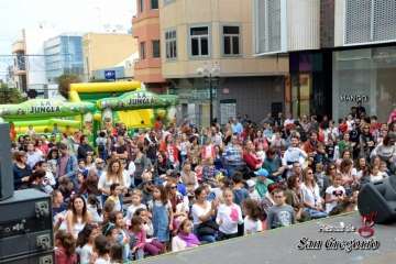 Día infantil en las fiestas de Los Llanos de Telde (Foto TA)
